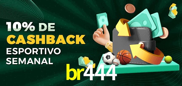 10% de bônus de cashback na br444